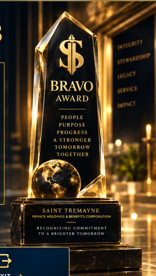 Saint Tremayne Founder’s Bravo Commendation